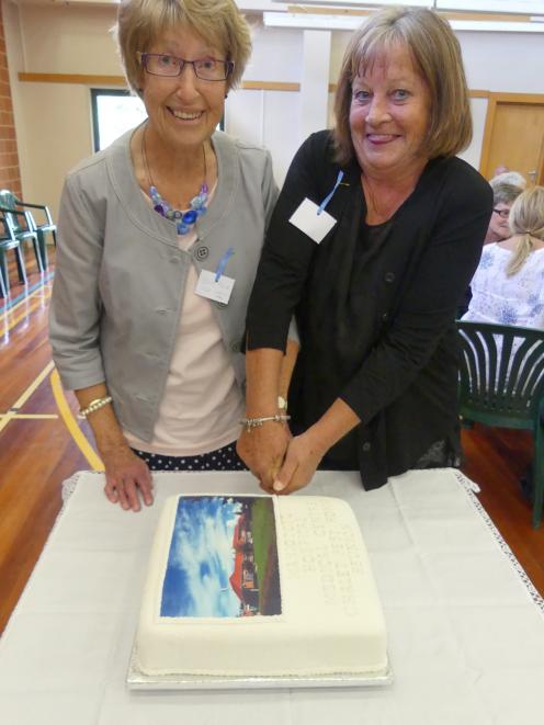 Former Maniototo Hospital matron Bev Reid (left), of Mosgiel, and present hospital nurse manager,...