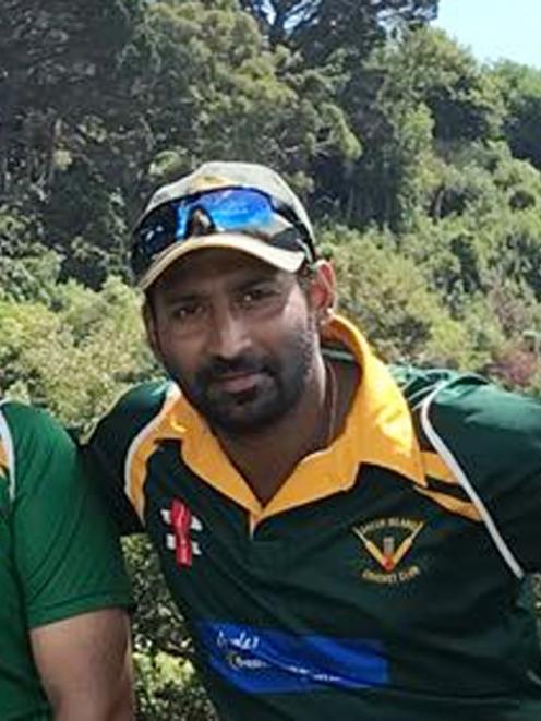 Hareesh Gangadharan, who died suddenly during a game for his Green Island second grade side on...