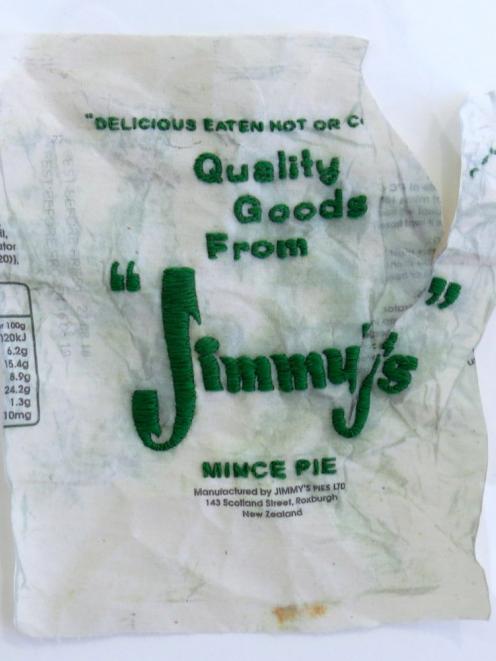 Jimmy’s Pie Wrapper, by Jay Hutchinson