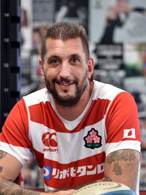Dunedin jiu jitsu expert Ryan Henry is off to Japan to help the Cherry Blossoms lift their game before the World Cup later this year. Photo: Peter McIntosh