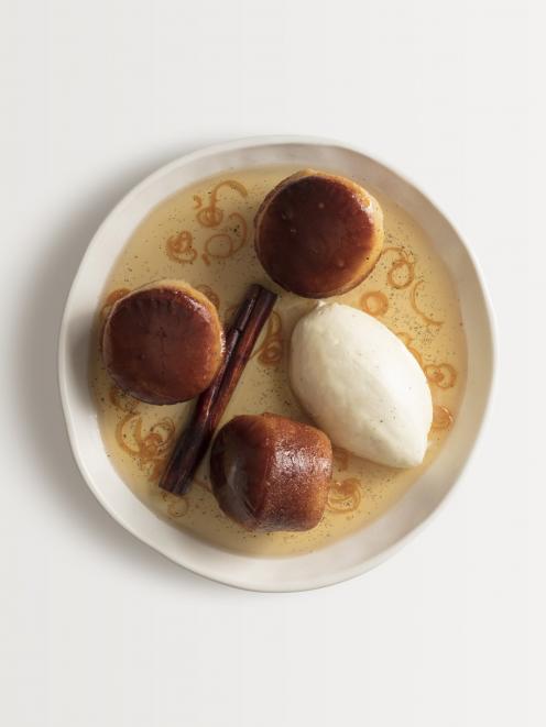 Josh Emett’s rum baba from The Recipe, by Josh Emett. Photo: Kieran E. Scott