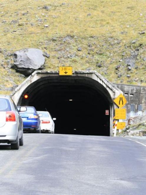 The Homer Tunnel. Photo by Hamish McNeilly.