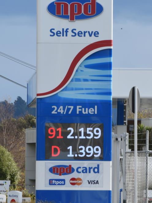 A new NPD station in Green Island causes a price chain reaction in the suburb. Photo: Gregor Richardson