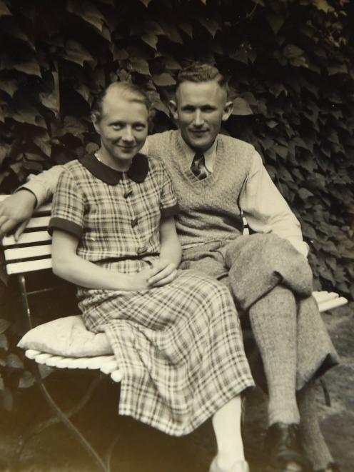 Heinke Sommer-Matheson's parents, Ernst and Lilo Sommore, pictured here in 1936, before they...
