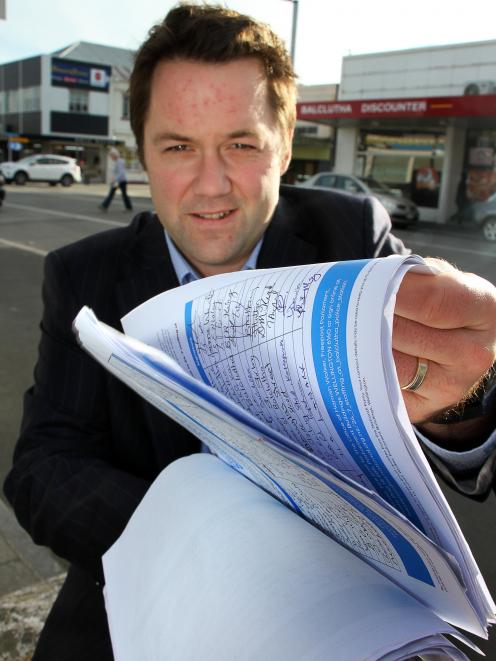 Clutha-Southland MP Hamish Walker will deliver his 24/7 Balclutha policing petition to Parliament...
