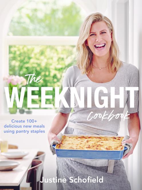 The Weeknight Cookbook, by Justine Schofield, published by Plum, RRP $39.99.