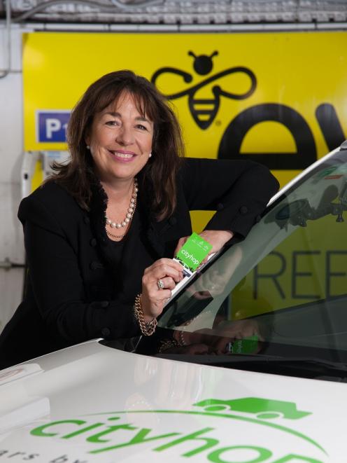 Cityhop's Victoria Carter wants to bring car-sharing to Queenstown. Photo: Supplied