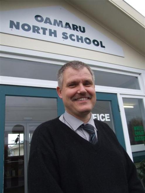 Newly appointed Oamaru North School principal Peter Roundhill. Photo by Sally Rae.