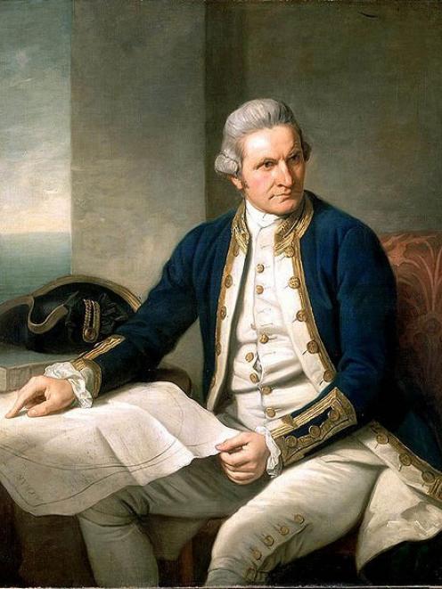 A Captain James Cook portrait by Nathaniel Dance-Holland. IMAGE: WIKIMEDIA COMMONS
