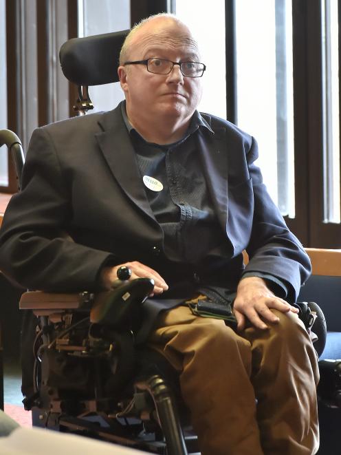 Dunedin man Chris Ford is among those calling for changes to make Dunedin a more inclusive city...
