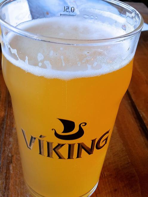 Viking beer, great to drink but it drains the pocket.