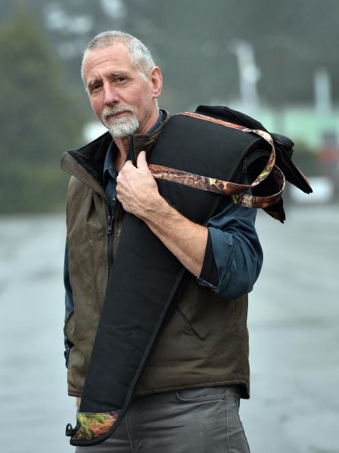 Dunedin man Jamie Sinclair parted with his firearm at the police gun buy-back at the weekend....