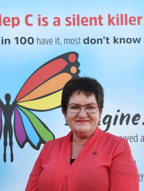 Hepatitis C campaigner Hazel Heal this year marks "the best World Hep C Day ever''. Photo: Gregor Richardson