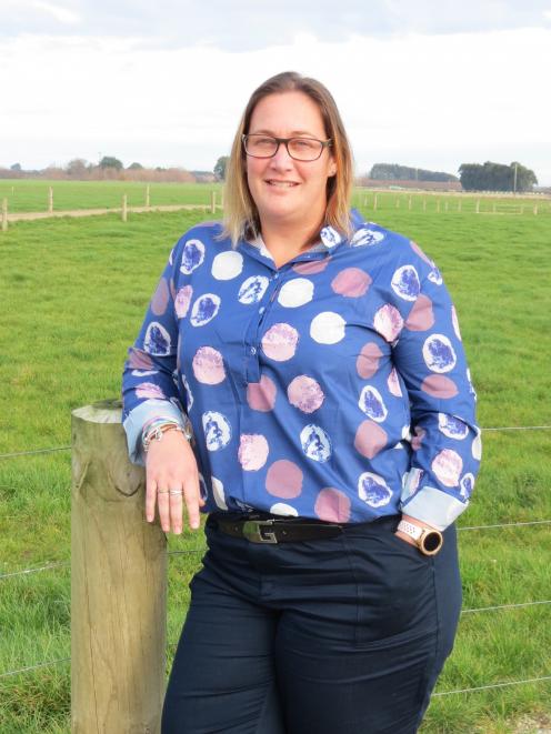 Louise Cook is the Southern Demonstration Research Farm's new general manager, and is delighted with her new role at the Southern Dairy Hub. Photo: Yvonne O'Hara