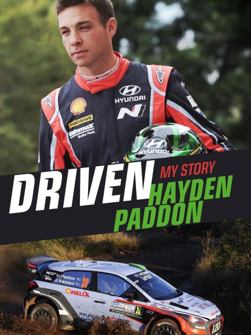 Driven, By Hayden Paddon, published by Penguin Random House NZ, RRP$40