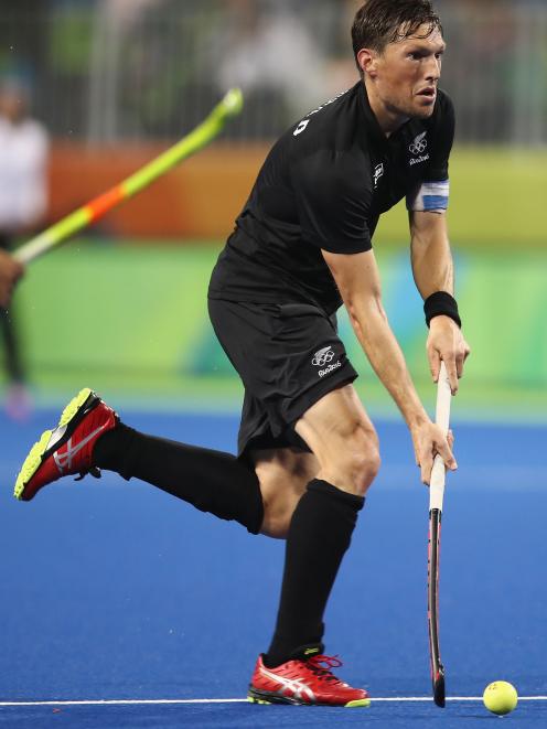 Simon Child in action at the 2016 Rio Olympics. Photo: Getty Images  