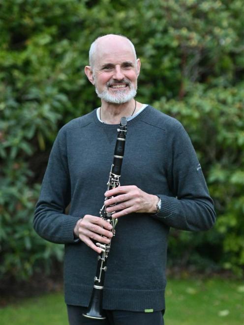 Peter Adams recalls his days playing in the Otago Secondary Schools Music Festival, which is celebrating  its 50th anniversary next week. Photo: Linda Robertson