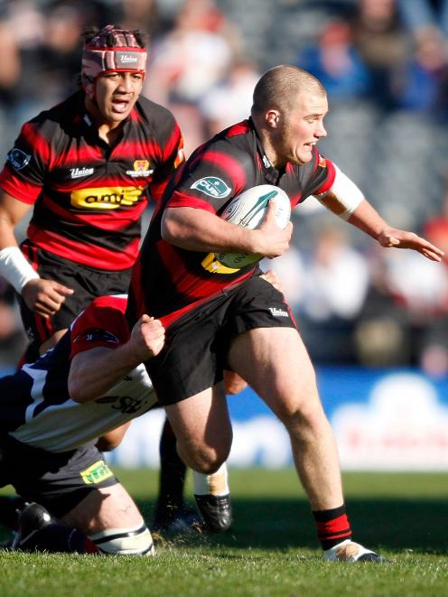 Owen Franks cut a different looking figure the last time he turned out for Canterbury nearly a...