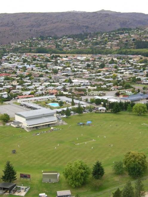 Young cricketers compete in the 47th annual South Island primary schools cricket tournament at...