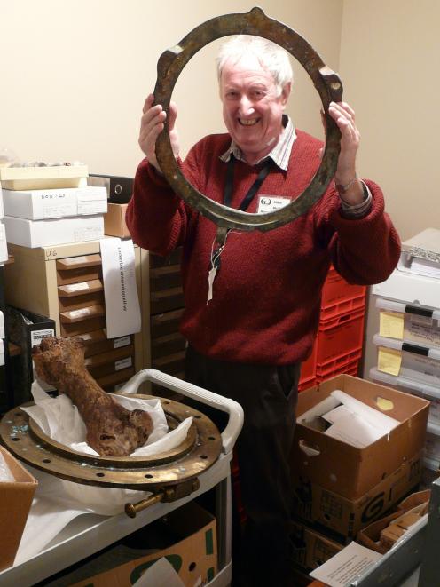 Owaka Museum manager Mike McPhee is pleased the museum's many archived artefacts will soon have proper storage in a new building. Photo: Richard Davison