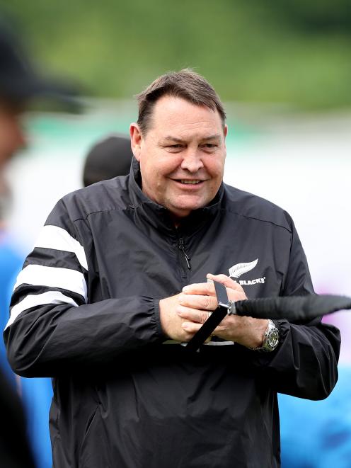 All Black head coach Steve Hansen says there are more important things than rugby. Photo: Getty...