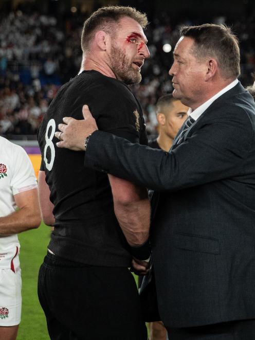 The game will be the last in charge for captain Kieran Read and coach Steve Hansen. Photo: Getty...
