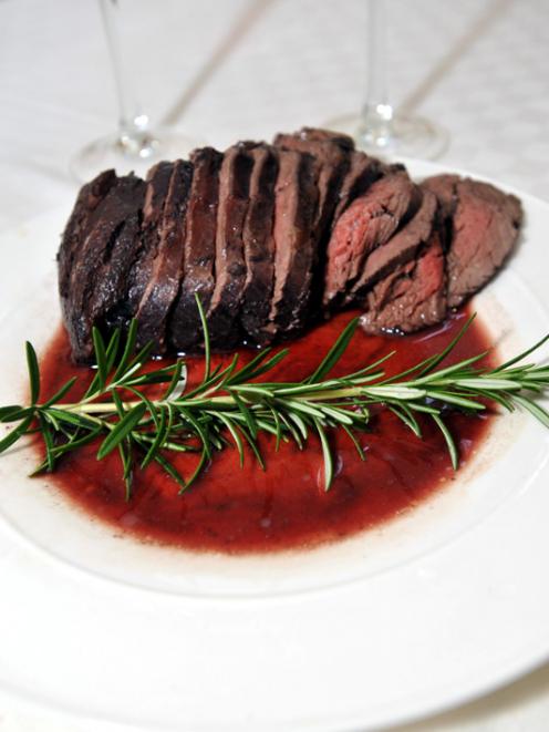 Mauro's beef in red wine. Photos by Gregor Richardson.