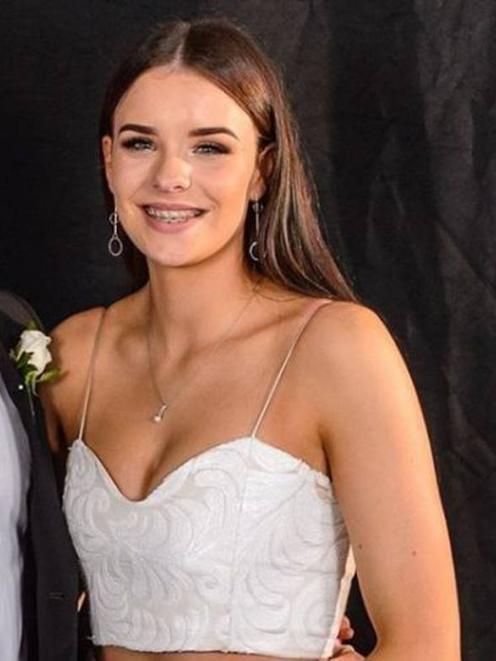 Sophia Crestani, 19, died at the party. Photo: Supplied via NZ Herald