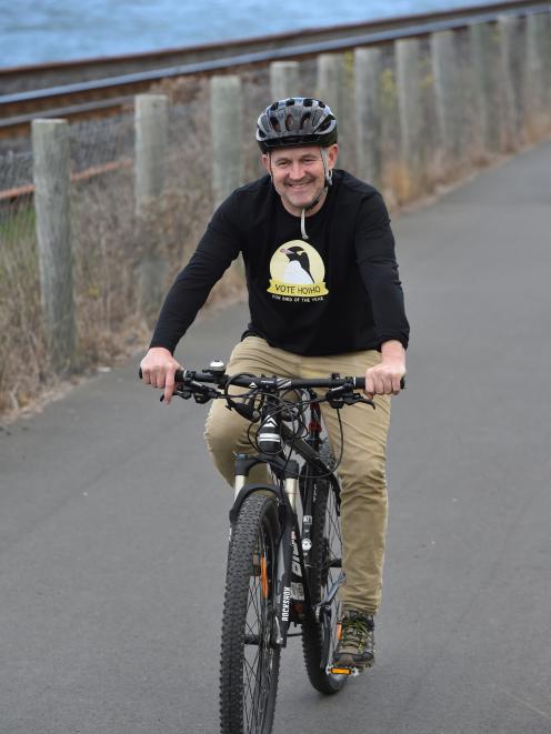 Steve Walker says confirmation that work to complete the State Highway 88 shared path to Port Chalmers is set to begin is "great news''. Photo: Gregor Richardson