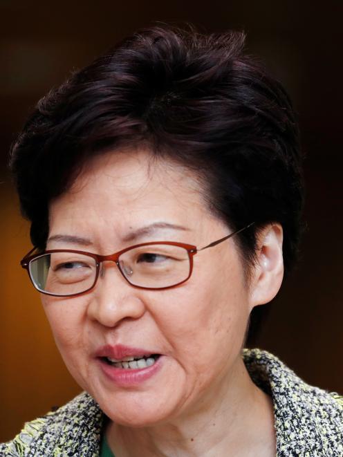 Hong Kong chief executive Carrie Lam. Photo: Reuters 