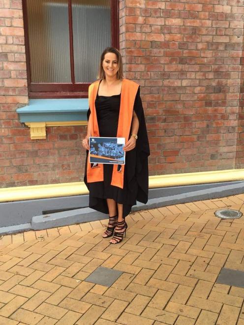 Graduate of the New Zealand Diploma in Agribusiness Management (Level 5) Brooke Woolsey.