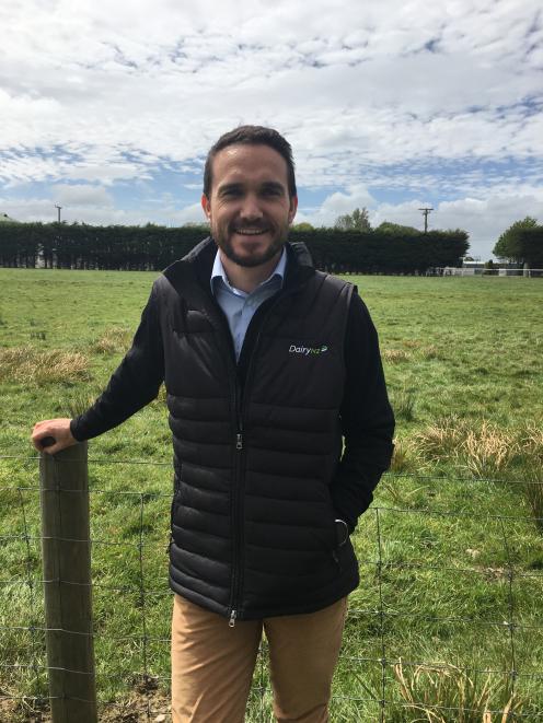 Ollie Knowles is DairyNZ's new Regional Leader Southland. Photo: DairyNZ