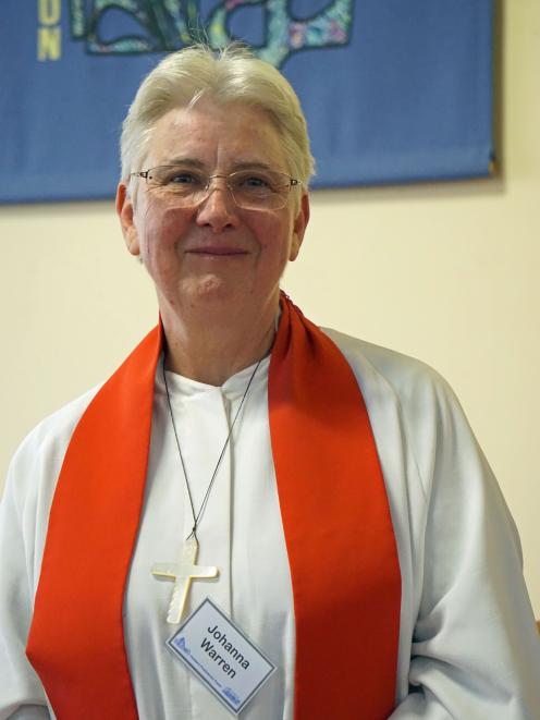 New Hakatere Presbyterian Parish minister Reverend Johanna Warren.