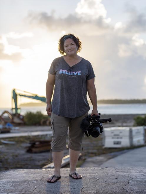Kelly Moneymaker is in Madrid with her film about Tokelau's climate change efforts. Photo: Supplied 