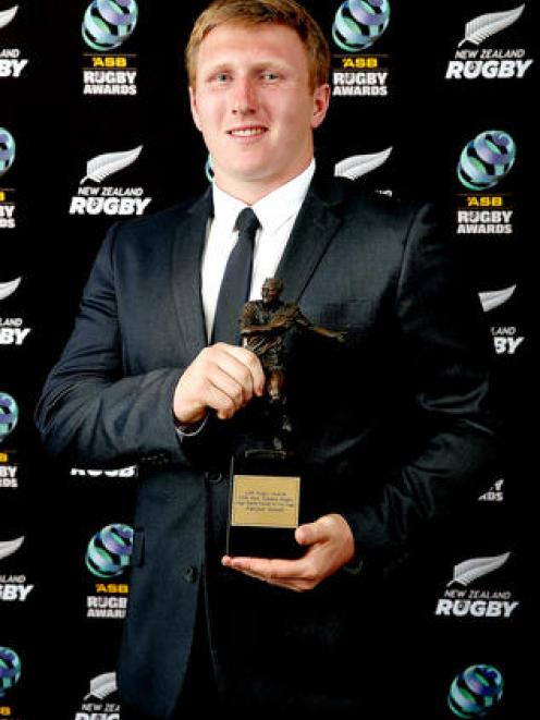 Fletcher Newell was named the age grade player of the year at the New Zealand Rugby Awards this...