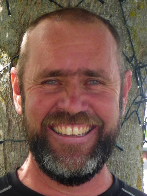 Tinwald School principal and part time comedian Peter Livingstone.