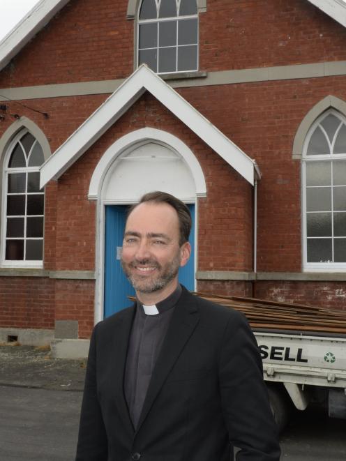 Anglican Parish of Dunedin North vicar the Rev Michael Wallace says demolition of the parish’s St Martin’s Hall in North East Valley could pave the way for new houses for those in need. Photo: Gregor Richardson