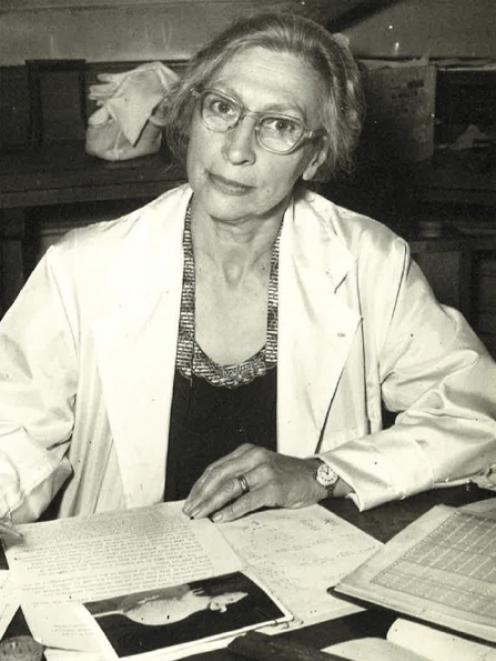 A collection of papers belonging to early medical academic Dr Muriel Bell, has been accepted to the Unesco New Zealand Memory of the World Register. Photo: Supplied