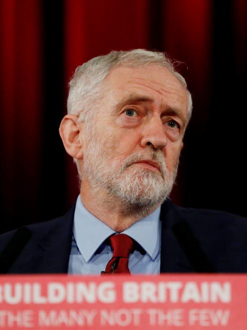 Labour Party leader Jeremy Corbyn .Photo: Reuters 