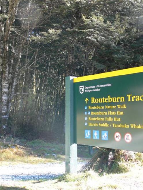 The top runners in the 38km Routeburn Classic are expected to finish in under three hours....