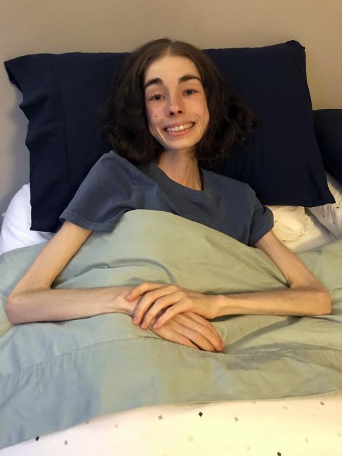 Millie Hardiman (18) has Ehlers Danlos syndrome and hopes a trip to the United States brought...