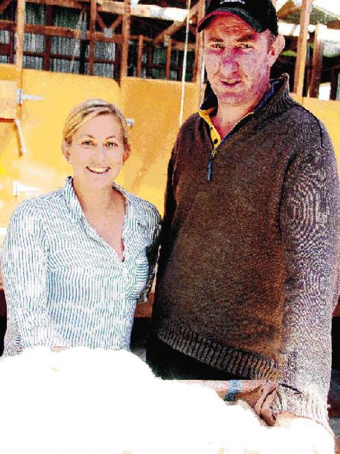 Essential business . . . North Otago farmers Jo and Ross Hay believe the feeling of pride in...