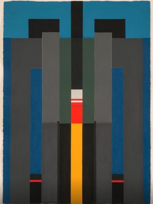 "Composition No. 1", by Fanny Sanín.