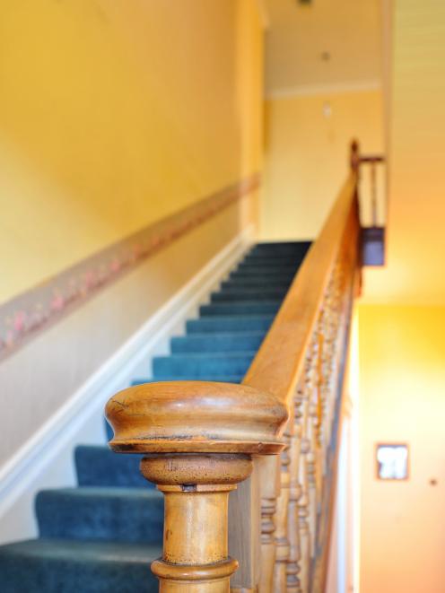 In the past, accommodation at the hotel was was upstairs.
