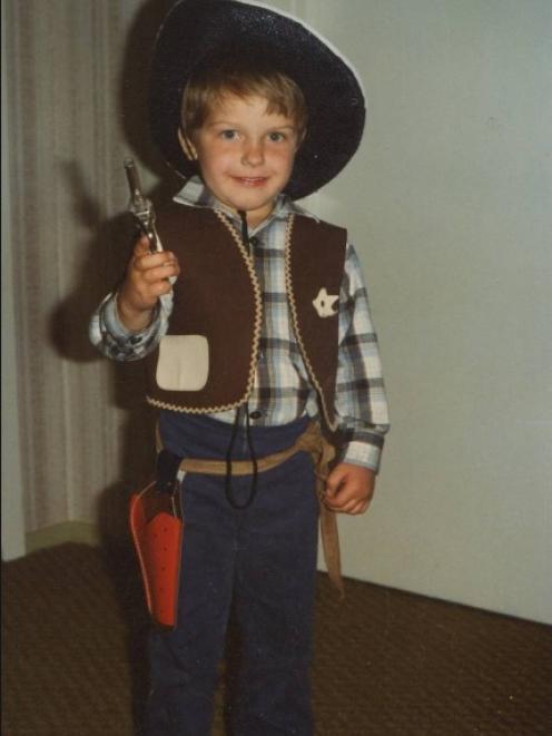 Scott Guy always dreamed of being a cowboy. Photo: Supplied