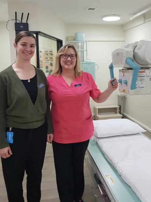 Maniototo Hospital quality improvement administrator Annie Matravers and Central Otago Health...