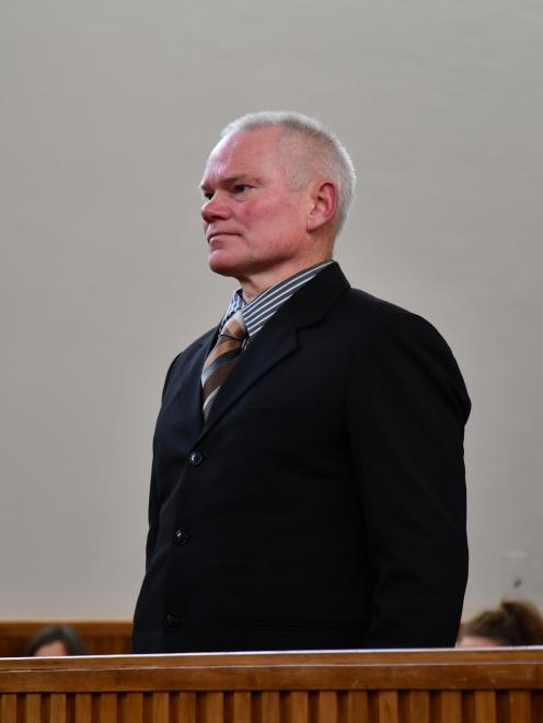 Rodney Martin was sentenced in the Invercargill High Court today. Photo: Laura Smith Rodney Martin was sentenced in the Invercargill High Court today. Photo: Laura Smith
