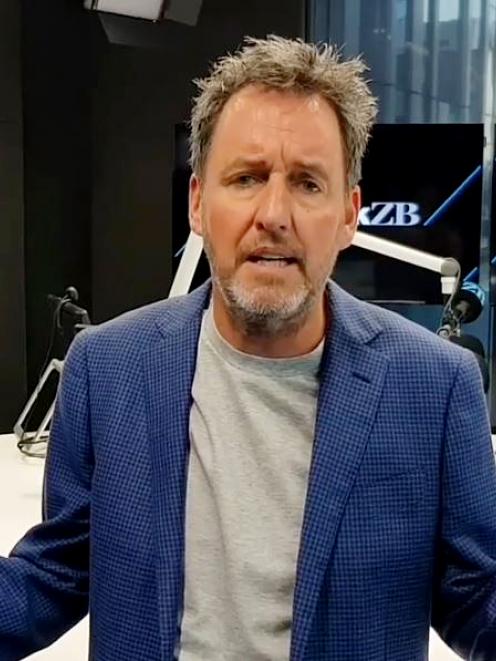 Mike Hosking. Photo: mikehoskingbreakfast/Instagram