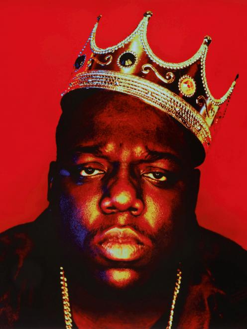 Notorious B.I.G was shot dead in Los Angeles three days after this photo was taken. He was 24....