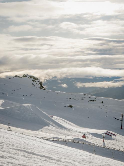 Warmer temperatures at Cardrona Alpine Resort have loosened the snowpack but conditions are still...